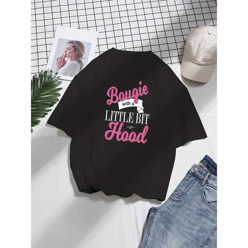 

Женская блузка свободного кроя с коротким рукавом из полиэстера, легкая, немнущаяся, повседневный летний топ XXL чёрный