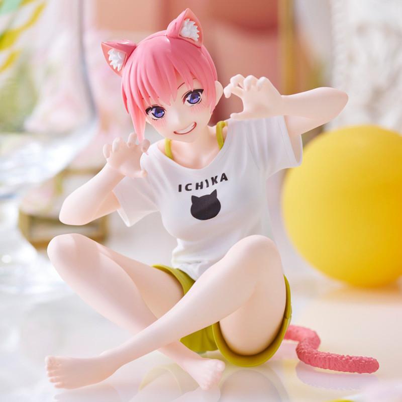 Exquisite Five Equal Parts Bride Home Wear Nino Miku Pvc Figurine For Anime Lovers
