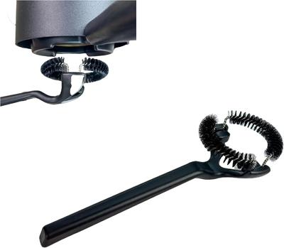 Szczoteczka do czyszczenia ekspresu do kawy MiiCoffee do głowicy 58 mm, Zdejmowane nylonowe włosie czyszczące 360°