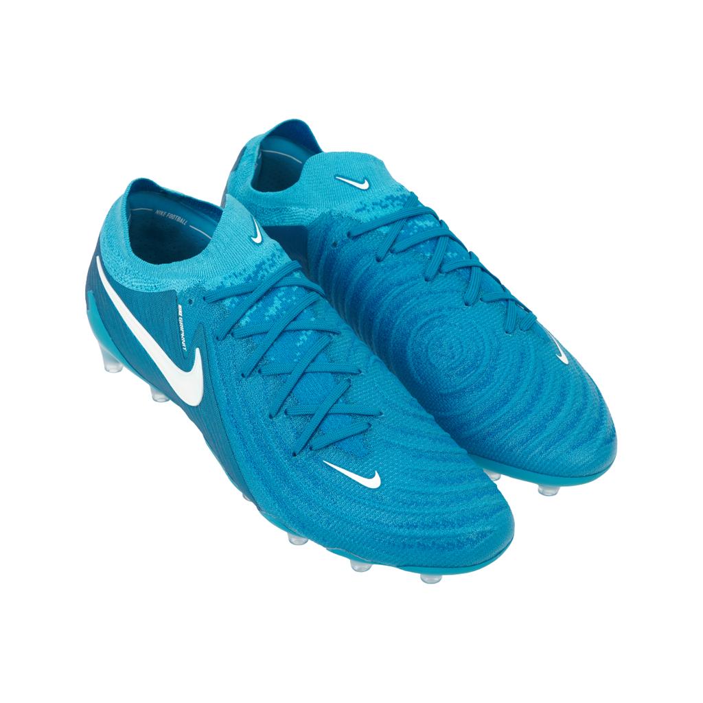 Nike Phantom GX 2 Elite AG Pro Pack Mad Ambition Chaussures de Sport Homme Bleu Bleu-Fury Blanc FJ2554-400