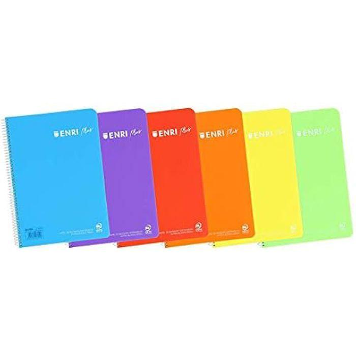 Cahier ENRI A4 80 Volets 90 g/m² (5 Unités)