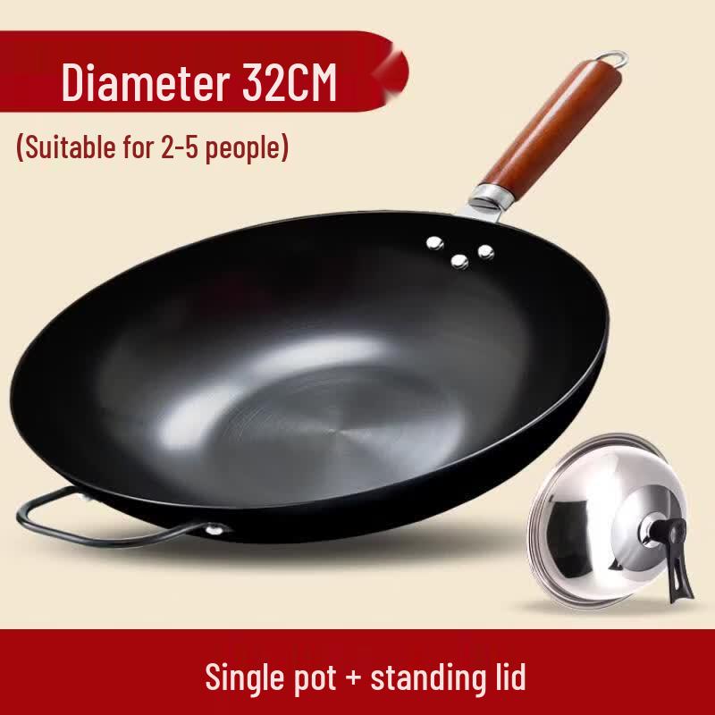 Star Wrought Iron Wok