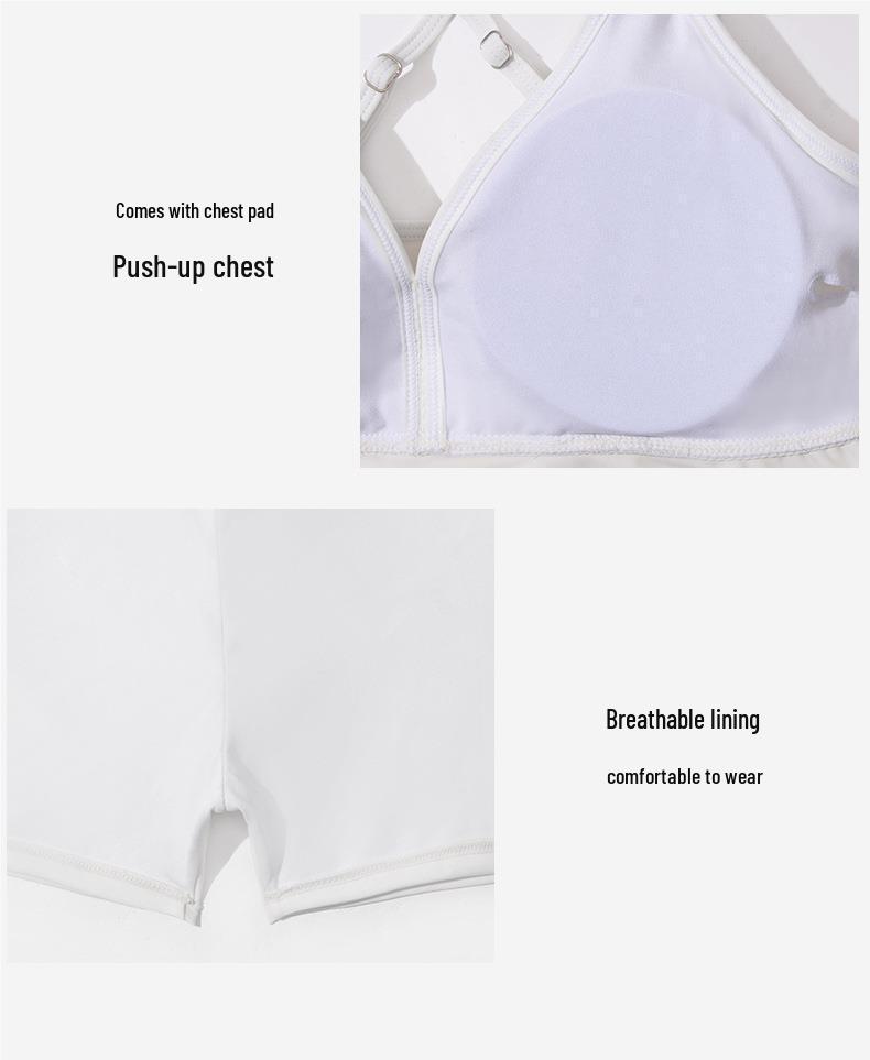 Plus Size 300 Jin Women's Swimsuit 2023: Loose, Tummy-Covering, 3-Piece Set - Slimming and Flesh-Hiding Design