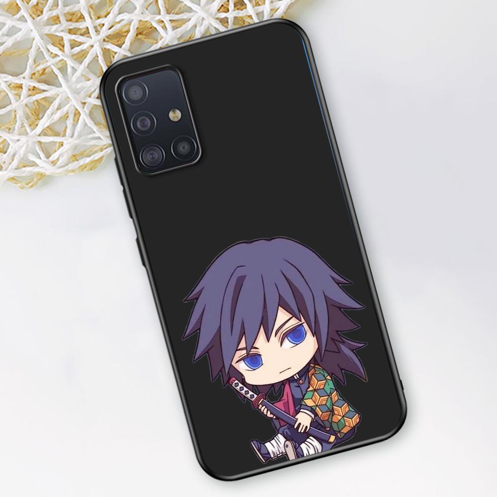 

Чехол для телефона Kamado Tanjirou Demon Slayer для Samsung Galaxy A12 A52 A51 A32 A21s A71 A02s A22 A31 A72 A41 A02 A03 Черный чехол из ТПУ Samsung A91
