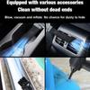 New 3-in-1 Cordless Car Vacuum Cleaner Powerful Cleaning Machine Car Accessories Home Car Mini Portable Cordless Vacuum Cleaner Strong Suction