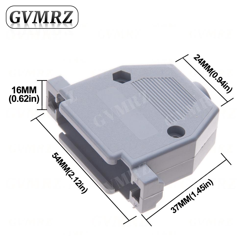 5PCS RS232 DB9 DB15 DB25 DB37 Connector Serial VGA Male Female Solder Type Plug D-SUB Male Plug Socket Connector