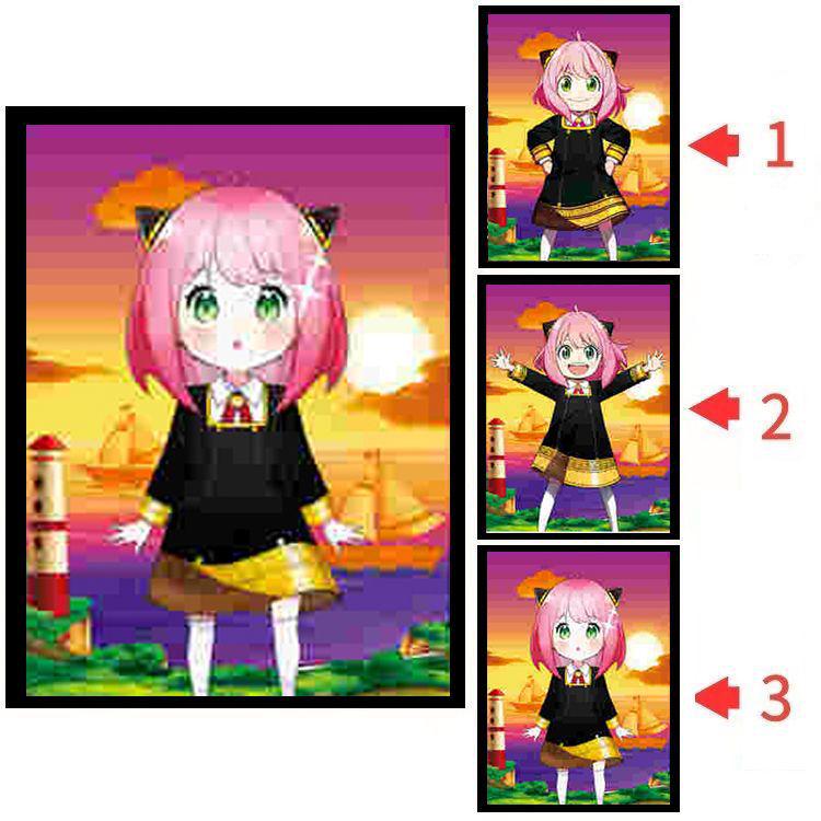 3D Gradient Lenticular Stereoscopic Poster - European & American Hot-Selling Design