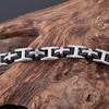 Klassisches Kreuz Herrenarmbänder 316L Edelstahl & Silikonarmband für Männer Männerschmuck Freundschaftsarmbänder für Männer an der Hand Mannenarmband