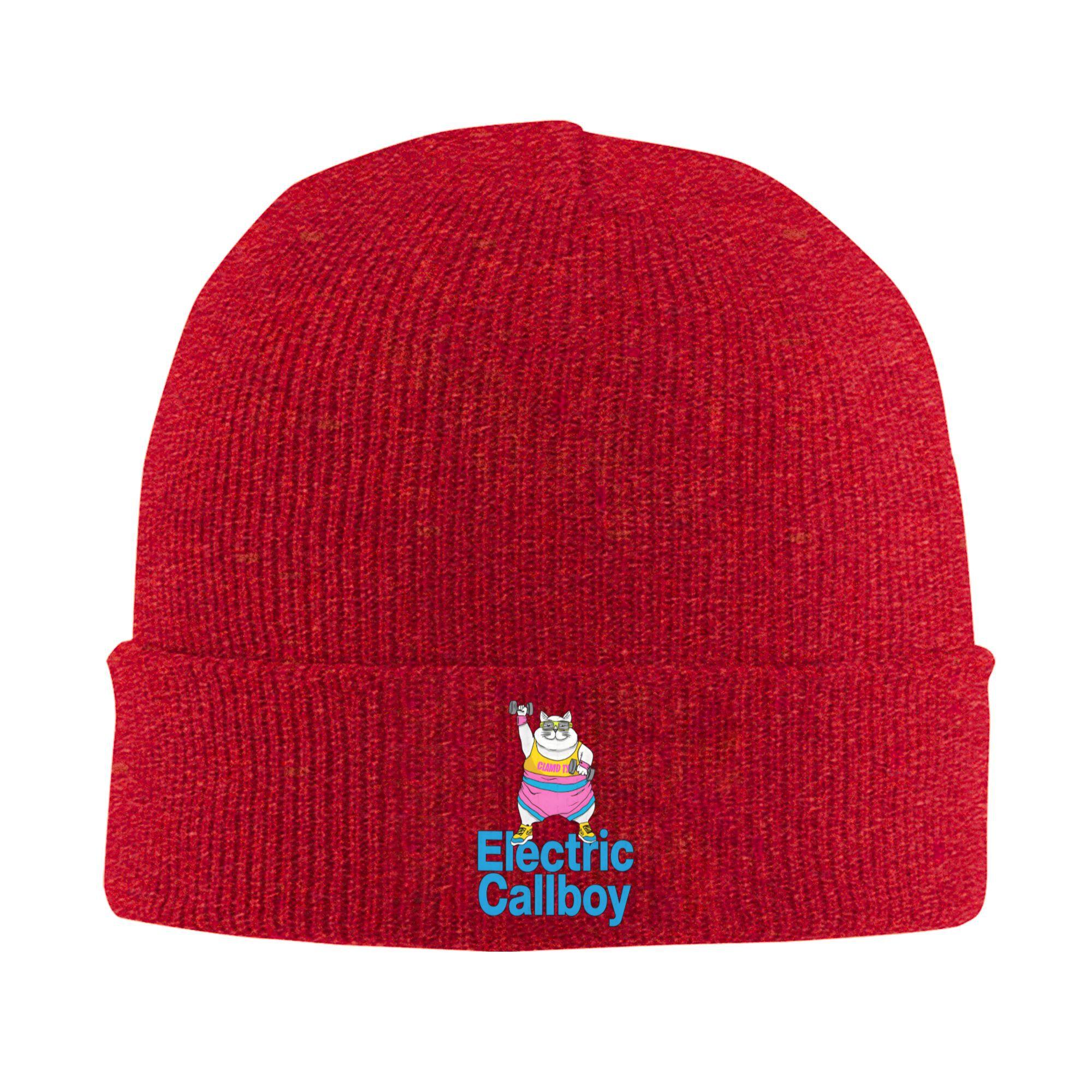 

Electric Callboy Band Knit Hat Beanie Hats Kpop Thermal Elastic Unisex Adult Bonnet Hats Winter Printed Casual Caps Present One Size