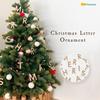 Hanamei Christmas Letter MERRY CHRISTMAS Nordic Wooden Natural Tree Made in Japan Ornaments, Alphabet, Ornaments, Ornaments, Decorations, (MERRY