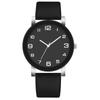 2023 Men's Minimalist Leather Strap Quartz Wristwatch