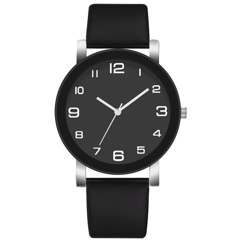 2023 Men's Minimalist Leather Strap Quartz Wristwatch