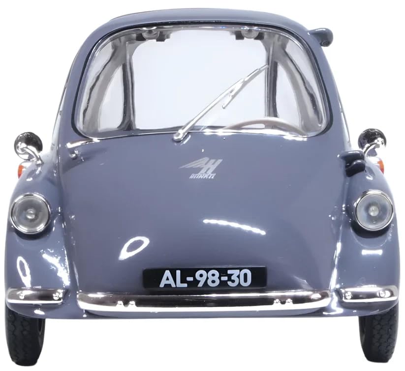 OXFORD Heinkel Trojan Gray Oxford Heinkel Trojan Bubble Car 1/18
