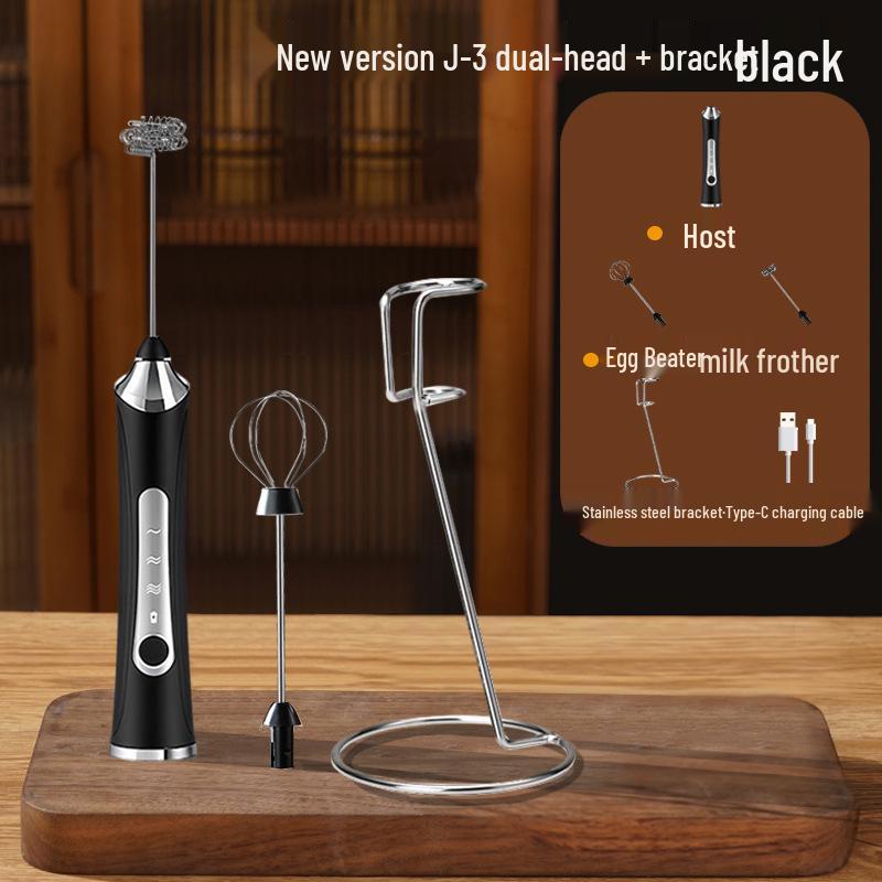 Wireless Handheld Electric Milk Frother and Egg Beater