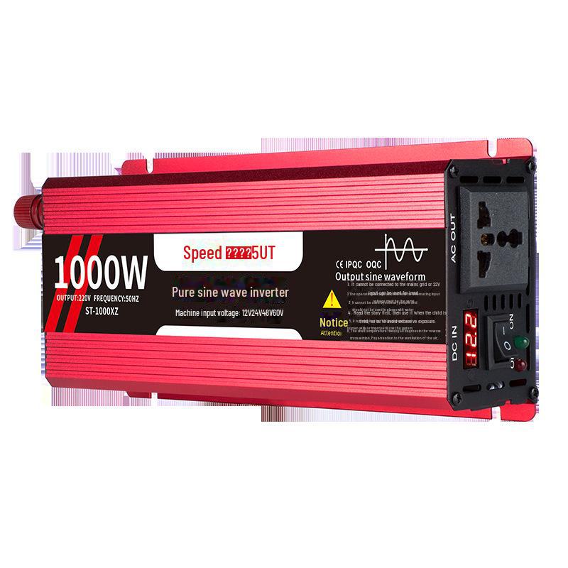 DC12V/24V Pure Sine Wave Inverter for Home, Car, and Truck Energy Storage