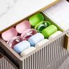 Dopamine Mini Plastic Storage Box Cute Mini Cartoon Small Data Cable Organizer Lightweight Sealed Lipstick Storage Box Students