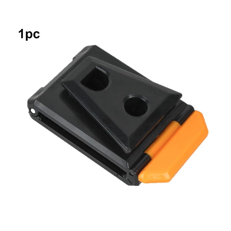 Stojan na svinovací metr Zesílená spona na opasek Pevná plastová přenosná rukojeť nástroje Klip Odolné přezky na tašku Organizér ručního elektrického nářadí