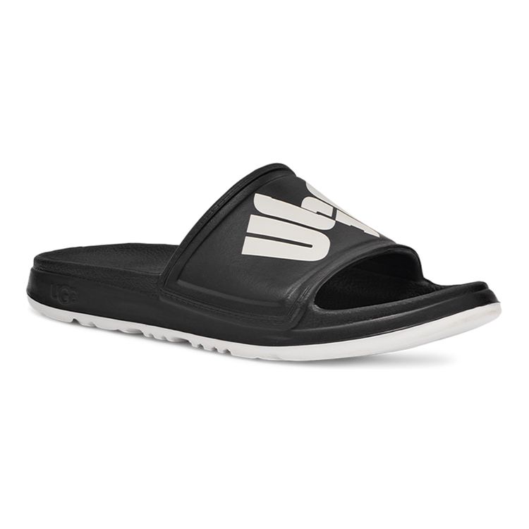 UGG Wilcox Slide Comfortable Fashion Sandals Men Sandals Black 1129111-BLK