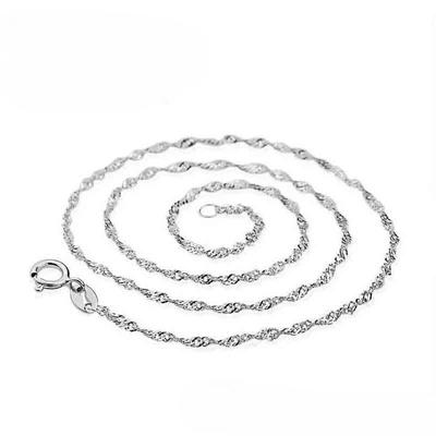 Water Wave Chain Item Jewelry Wholesale, Pendant Fashion Commuter
