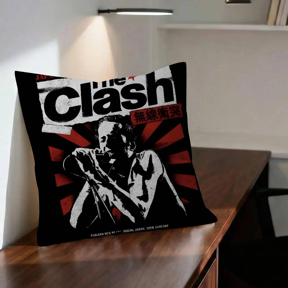 Rock Band Das Album Clash Kissen Kissen Geschenk Heim Büro Dekoration Kissen Schlafzimmer Sofa Auto Kissenbezug Kissenbezug