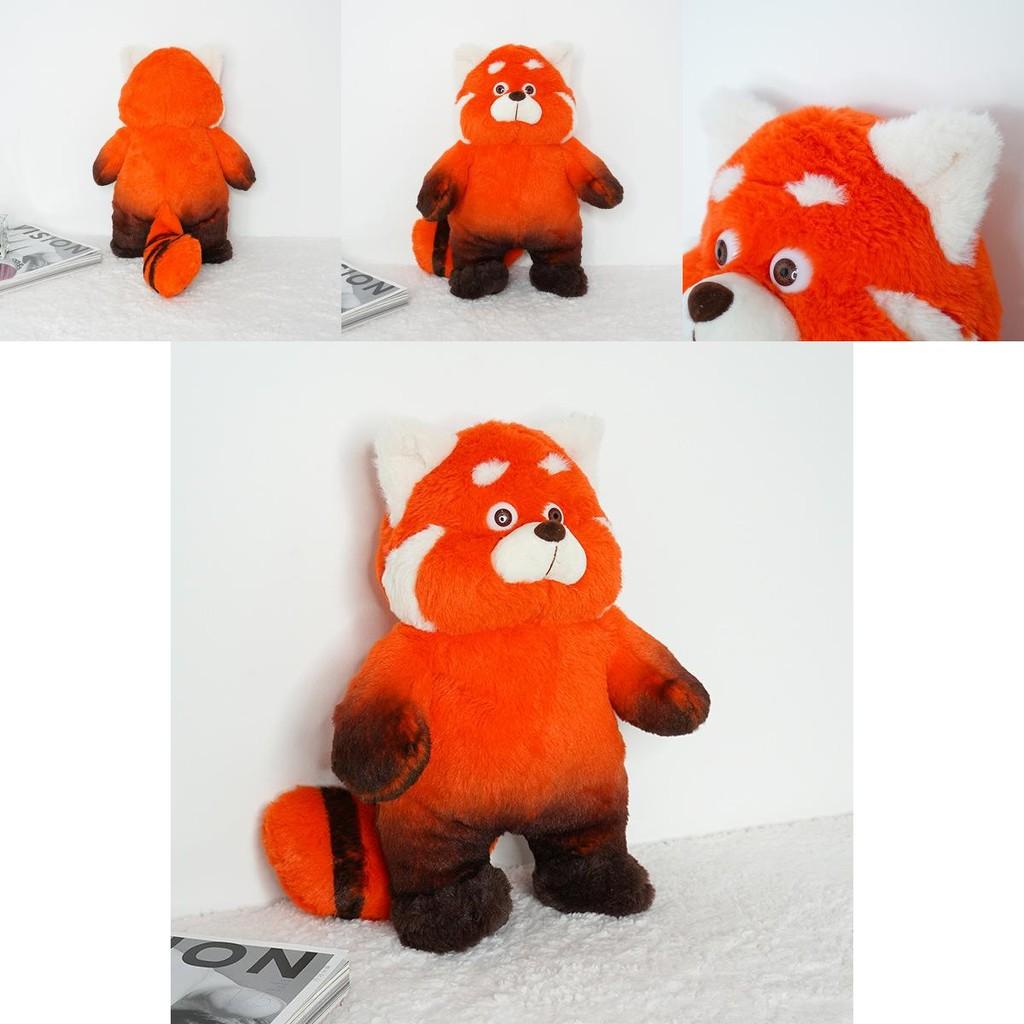 Adorable Turning Red Panda Plush Toy For Kids' Birthday Gift And Home Decoration