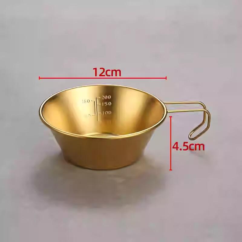 Wutuo Golden Sierra Bowl with Handle (2-Pack)