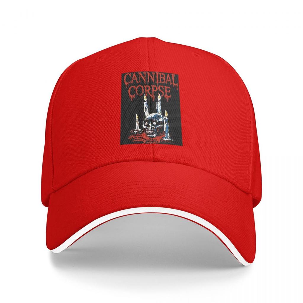 Cannibal Corpse Death Metal Band Baseball Caps Snapback Baseball Hats Breathable Casual Casquette Outdoor Unisex