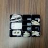 11/22 Grids USB Cord Storage Box 3D Printed USB Cord Organizer  Desktop Organization
