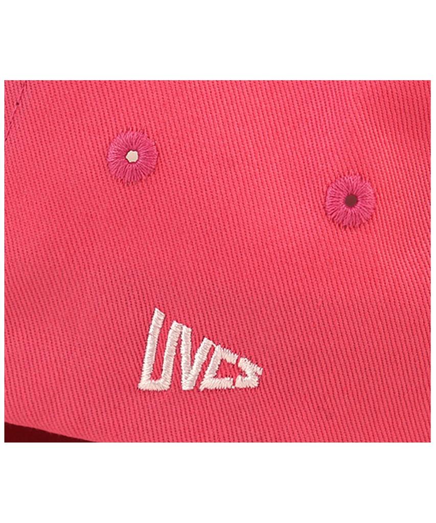 Yunibeosyeolkemiseuteuli Front Logo Cotton Pink Ballcap