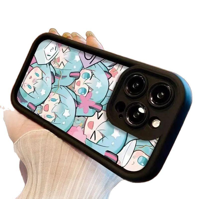 Full screen Hatsune iPhone17Promax mobile phone case ladder suitable for Apple 16promax all-inclusive Tianyan 15 sets