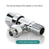 Corrosion Resistant Plumbing Fitting 304 Steel Connector Water Connector for Kitchen & Bathroom Pipe Renovation Project