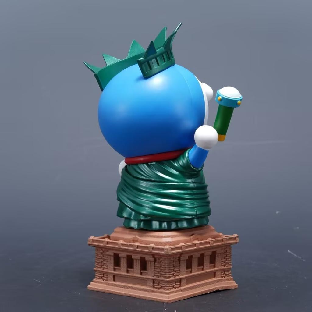 Doraemon As Statue of Liberty Movie Action Figure Model Toys 20cm