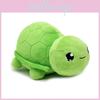 Vedal Vtuber Green Turtle Character Plush Toy Short Pile Fabric Kids Room Decor