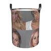 Iconic Mugshot Dirty Laundry Baskets Foldable Large Waterproof Clothes Sundries Basket For Home Children's