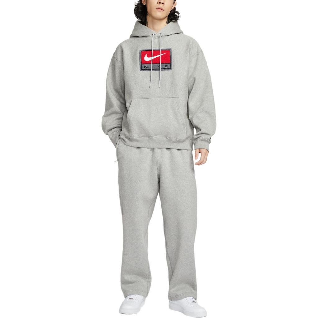 Nike Sweatshirts Men's Gray Hooded Moderate IF1259-063