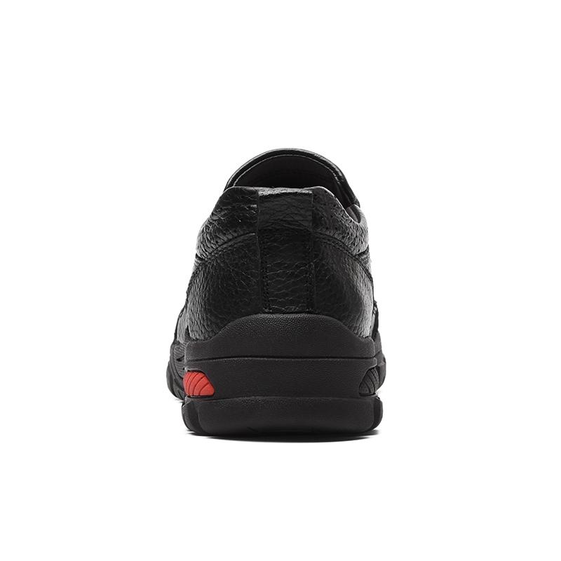 2019 Зимний стиль Брендовые мужские мокасины без застежек Кожаные мужские мокасины Теплые — фото 5