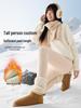 Women's Lambswool Cotton Pants - Autumn/Winter Thick Base Layer Plus Velvet, 2025 New Style Warm Tight Leggings.
