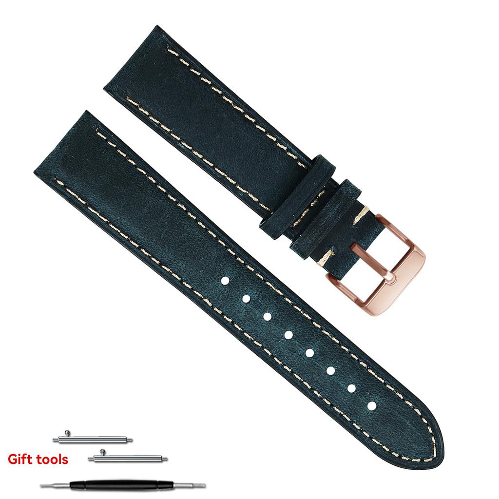 XL Extended Lenght 140+90mm Vintage Watch Strap 22mm 24mm for Panerai SElKO Casio Lengthening and Thickening Men's Watch Band