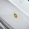 Silver Pendant with Citrine Nano 4.75ct (2170464)