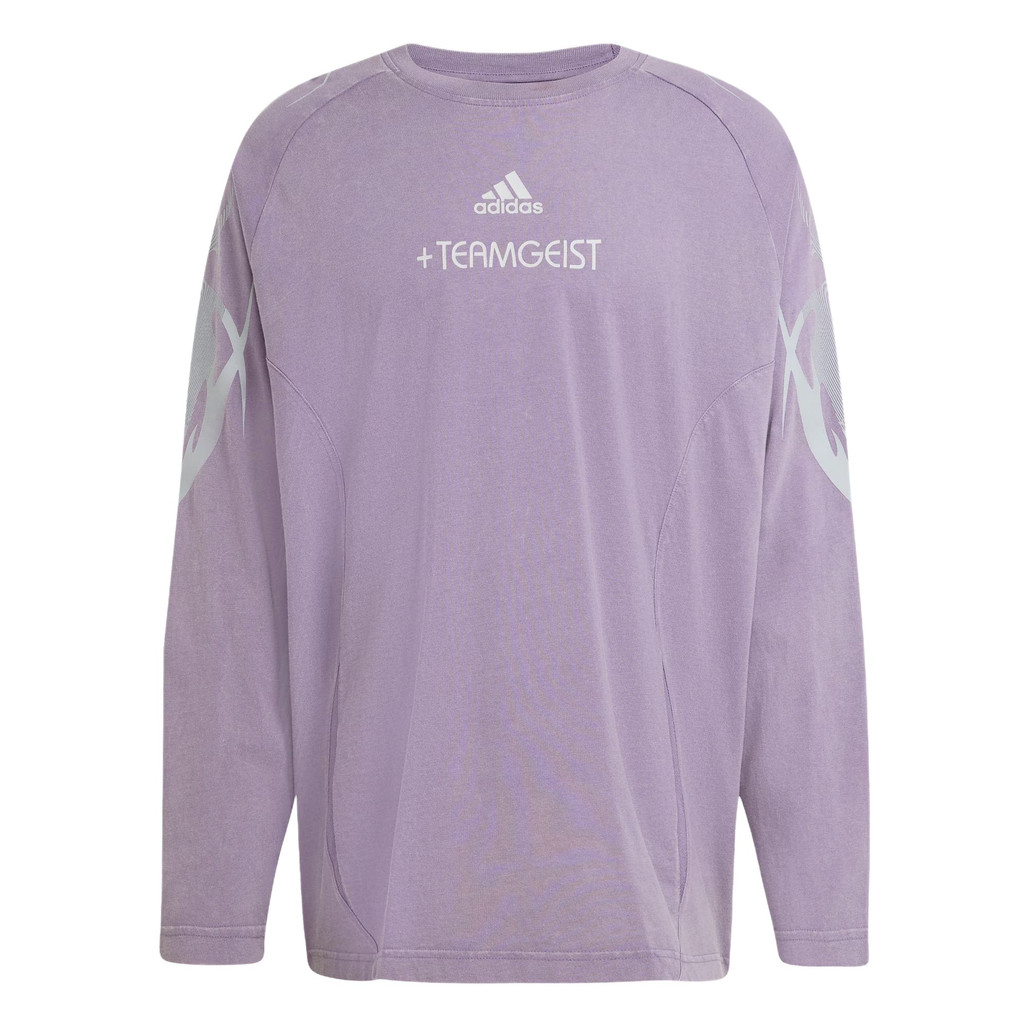 

Adidas X DNA Collaboration SS25 Adilenium Teamgeist Sports Pullover Simple Long Sleeve T-Shirt Men Tops KF8542 L