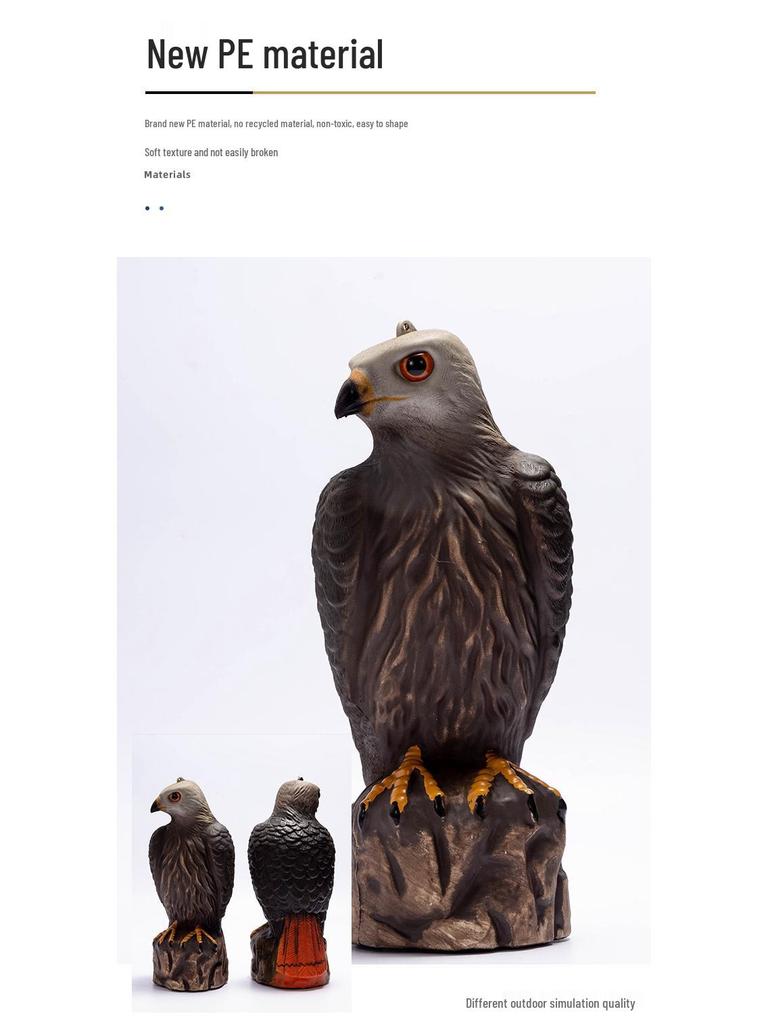 Simulated Eagle Garden Ornament & Mouse Repellent