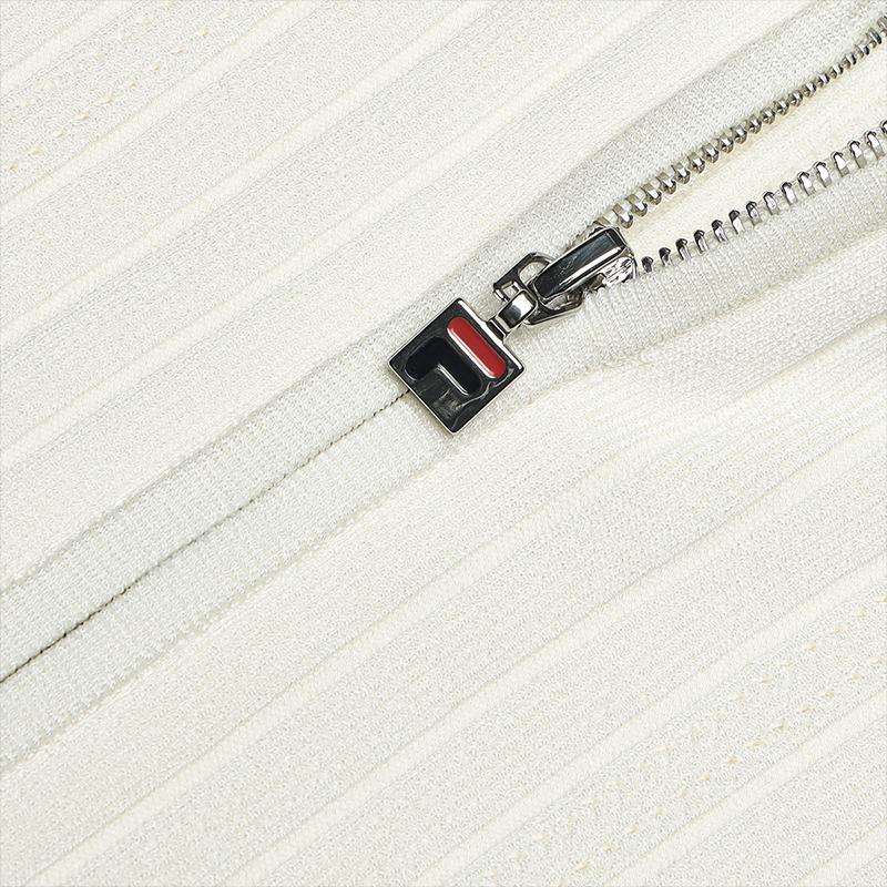 New FILA Knitwear Women's Steam White F11W513406F-IV