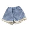 Sommer-Denimshorts für Mädchen - Leichte Stretch-High-Waist-Casual-Shorts