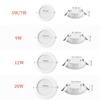 LED Downlight Recessed Ceiling Lamp 7W 9W 12W 20W AC220V Cold White LED Spotlight for Living Room Corridor Bathroom Kitchen