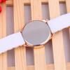 New Fashion Geneva Floral Silicone Quartz Watch for Men and Women