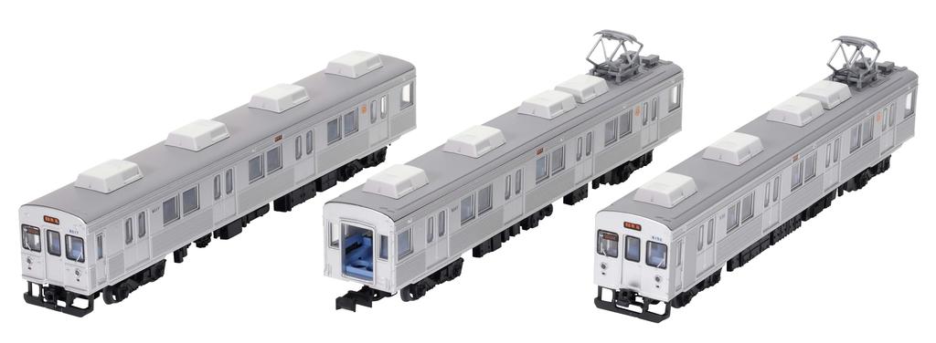 TOMYTEC Railway Collection Tetsuro Izukyu 8000 Series TA-7 Formation (Unwrapped) 3-Car Set F Diorama Supplies 335191
