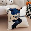 eEd Sheeran Music Idol Cushion Cover Throw Pillow Cover Hidden Button Durable Polyester Chair Cushion