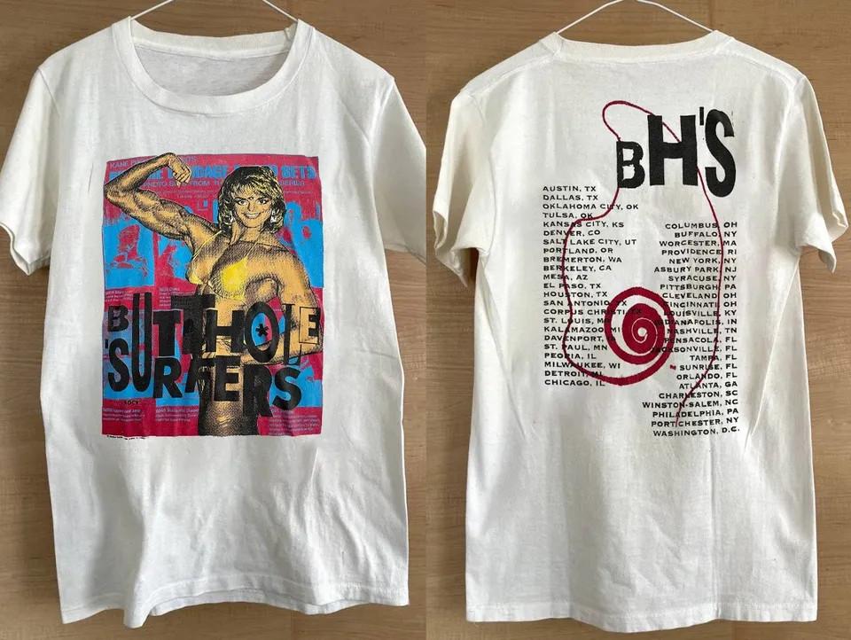 Vtg Butthole Surfers Independent Worm 2sides T-shirt S to 5XL NE334 Unisex T-Shirt S