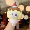 Joke Bear Chiikawa Hachiware Plush Keychain For Backpack Decor
