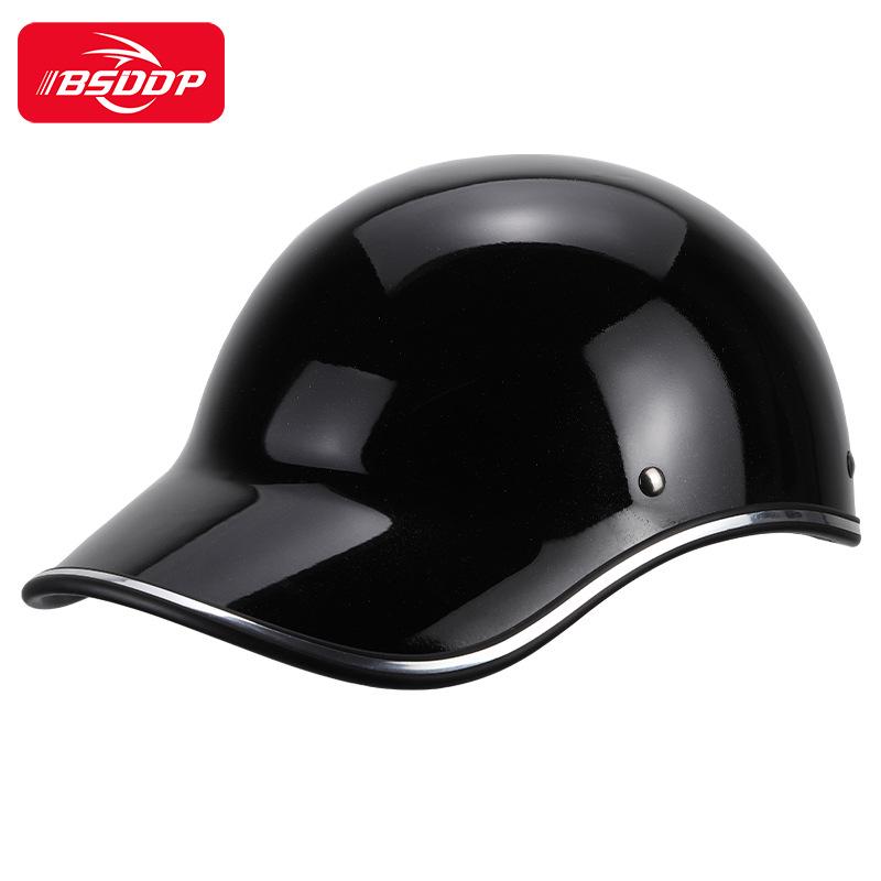 

Winter Motorcycle Helmet for Men & Women - Adult Half Helmet Riding Cap